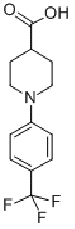 MC74241 1-(4-TRIFLUOROMETHYLPHENYL)PIPERIDINE-4-CARBOXYLIC ACID 607354-69-8 1-(4-三氟甲基苯基)哌啶-4-羧酸