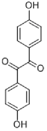 MC98641 4,4'-Dihydroxybenzil 33288-79-8 4,4'-二羟基二苯基乙二酮