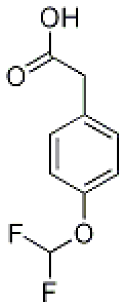 MC97260 4-(DIFLUOROMETHOXY)PHENYLACETIC ACI 243659-15-6 4-二氟甲氧基苯乙酸