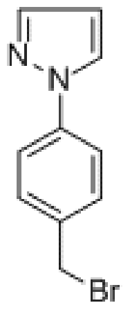 MC99316 1-[4-(BROMOMETHYL)PHENYL]-1H-PYRAZOLE 368869-85-6 1-ó4-(溴甲基)苯-1H-吡唑