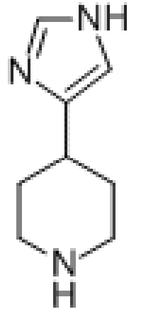 MC90779 4-(1H-IMIDAZOLE-4(5)-YL) PIPERIDINE 106243-23-6 4-(1H-咪唑-4-基)哌啶
