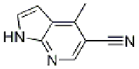 MC97689 1H-Pyrrolo[2,3-b]pyridine-5-carbonitrile, 4-Methyl- 267875-39-8 5-氰基-4-甲基-7-氮杂吲哚