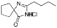 MC94286 2-Butyl-4-spirocyclopentane-2-imidazolin-5-one hydrochloride 151257-01-1 2-丁基-1,3-二氮杂螺环[4,4]壬-1-烯-4-酮盐酸盐
