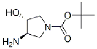 MC98590 1-Pyrrolidinecarboxylicacid,3-amino-4-hydroxy-,1,1-dimethylethylester,(3R,4R)-(9CI) 330681-18-0 (3R,4R)-3-氨基-4-羟基吡咯烷-1-甲酸叔丁酯