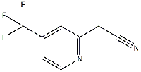 MC90033 2-PYRIDINEACETONITRILE, 4-(TRIFLUOROMETHYL)- 1000536-10-6 2-(4-(三氟甲基)吡啶-2-基)乙腈