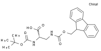 MC92307 Boc-3-Fmoc-L-2,3-Diaminopropionic Acid 122235-70-5 Boc-3-Fmoc-L-2,3-Diaminopropionic Acid