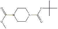 MC96772 1-tert-Butyl 4-Methyl piperazine-1,4-dicarboxylate 219509-79-2 4-甲基哌嗪-1,4-二羧酸-1-叔丁酯