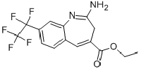 MC87322 Ethyl 2-amino-8-(perfluoroethyl)-3H-benzo[b]azepine-4-carboxylate 926927-42-6 2-氨基-8-(全氟乙基)-3H-苯并[B]氮杂卓-4-甲酸乙酯