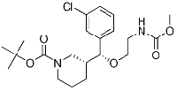 MC87429 1-Piperidinecarboxylic acid, 3-[(R)-(3-chlorophenyl)[2-[(Methoxycarbonyl)aMino]ethoxy]Methyl]-, 1,1-diMethylethyl ester, (3R)- 942142-79-2 1-Piperidinecarboxylic acid, 3-[(R)-(3-chlorophenyl)[2-[(Methoxycarbonyl)aMino]ethoxy]Methyl]-, 1,1-diMethyl