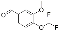 MC62369 4-Difluoromethoxy-3-Methoxy-Benzaldehyde 162401-70-9 3-甲氧基-4-(二氟甲氧基)苯甲醛