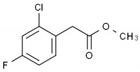 MC96637 Methyl 2-Chloro-4-Fluorophenylacetate 98 214262-88-1 2-氯-4-氟苯乙酸甲酯