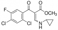MC32082  2-(2,4-二氯-5-氟苯甲酰基)-3-环丙胺基丙烯酸甲酯(甲酯胺化物)  [105392-26-5]