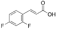 MC68042 2,4-Difluorocinnamic Acid 774-73-2 2,4-二氟肉桂酸