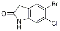 MC79790 5-BroMo-6-chloro-1,3-dihydro-2H-indol-2-one 1153885-37-0 5-溴-6-氯吲哚啉-2-酮