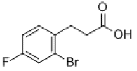 MC95321 3-(2-BROMO-4-FLUORO-PHENYL)-PROPIONIC ACID 174603-55-5 3-(2-溴-4-氟苯)丙酸