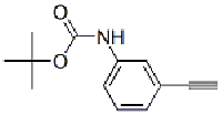 MC95754 Carbamic acid, (3-ethynylphenyl)-, 1,1-dimethylethyl ester (9CI) 185619-66-3 Carbamic acid, (3-ethynylphenyl)-, 1,1-dimethylethyl ester (9CI)