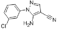 MC72965 5-AMINO-1-(3-CHLOROPHENYL)-1H-PYRAZOLE-& 51516-68-8 5-氨基-1-(3-氯苯基)-1H-吡唑-4-甲腈