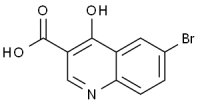 MC69081 6-Bromo-4-Hydroxyquinoline-3-Carboxylic Acid 98948-95-9 6-溴-4-羟基喹啉-3-甲酸