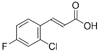 MC61118 2-Chloro-4-Fluorocinnamic Acid 133220-86-7 2-氯-4-氟肉桂酸