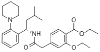 MC94136 (+)-2-Ethoxy-4-(N-3-Methyl-1(S)-(2-(1-Piperidinyl)Phenyl)-Butyl)Carbamoylmethyl) 147770-06-7 (S)-瑞格列奈乙基酯