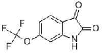 MC94761 6-(TRIFLUOROMETHOXY)-1H-INDOLE-2,3-DIONE 162252-92-8 6-三氟甲氧基吲哚-2,3-二酮