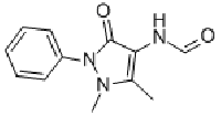 MC94986 N-(2,3-dihydro-1,5-dimethyl-3-oxo-2-phenyl-1H-pyrazol-4-yl)formamide 1672-58-8 4-甲酰氨基安替比林