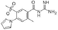 MC95415 ENIPORIDE 176644-21-6 N-(二氨基亚甲基)-2-甲基-5-(甲基磺酰基)-4-(1H-吡咯-1-基)苯甲酰胺