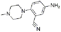 MC97984 5-amino-2-(4-methylpiperazin-1-yl)benzonitrile 288251-82-1 5-氨基-2-(4-甲基哌嗪-1-基)苯甲腈
