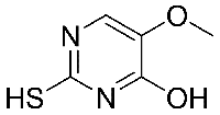 MC67534 5-Methoxy-2-Sulfanyl-4-Pyrimidinol 6939-11-3 5-甲氧基-2-巯基-4-嘧啶醇