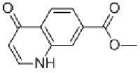 MC77305 4-OXO-1,4-DIHYDRO-QUINOLINE-7-CARBOXYLIC ACID METHYL ESTER 863785-96-0 METHYL 4-HYDROXYQUINOLINE-7-CARBOXYLATE