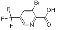 MC79288 3-Bromo-5-(trifluoromethyl)pyridine-2-carboxylic acid 959245-76-2 3-三氟甲基-5-溴吡啶-2-羧酸