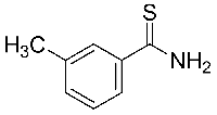MC63588 3-Methyl-Thiobenzamide 2362-63-2 3-甲苯基硫代甲酰胺