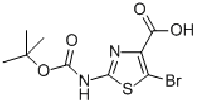 MC78470 N-BOC-2-AMINO-5-BROMOTHIAZOLE-4-CARBOXYLIC ACID 914347-09-4 N-BOC-2-氨基-5-溴噻唑-4-甲酸