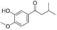MC69122 1-(3-Hydroxy-4-Methoxyphenyl)-3-Methylbutan-1-One 99783-85-4 1-(3-羟基-4-甲氧基苯基)-3-甲基-1-丁酮