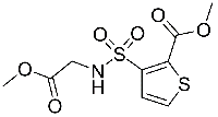 MC60367 Methyl N-(Methoxycarbonylmethyl)-3-Sulfamoyl-2-Thiophenecarboxylate 106820-63-7 3-磺酰氨基乙酸甲酯-2-噻吩甲酸甲酯