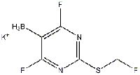 MC92529 potassium trifluoro(2-(methylthio)pyrimidin-5-yl)borate 1245906-73-3 (2-甲巯基嘧啶-5-基)三氟硼酸钾