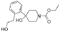 MC95289 ethyl 4-hydroxy-4-(2-(2-hydroxyethyl)phenyl)piperidine-1-carboxylate 173943-92-5 4-羟基-4-(2-(2-羟乙基)苯基)哌啶-1-甲酸乙酯