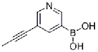 MC78625 5-(prop-1-ynyl)pyridin-3-ylboronic acid 917471-30-8 [5-(丙炔-1-基)吡啶-3-基]硼酸