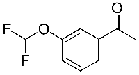 MC60139 1-[3-(Difluoromethoxy)Phenyl]Ethanone 101975-23-9 1-[3-(二氟甲氧基)苯基]乙酮