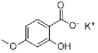 MC94327 Potassium 4-methoxysalicylate 152312-71-5 4-甲氧基水杨酸钾