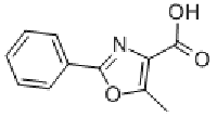 MC95818 5-METHYL-2-PHENYL-1,3-OXAZOLE-4-CARBOXYLIC ACID 18735-74-5 5-甲基-2-苯基-1,3--恶唑-4-甲酸