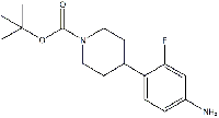 MC37877  tert-Butyl 4-(4-amino-2-fluorophenyl)piperidine-1-carboxylate  [188975-15-7]