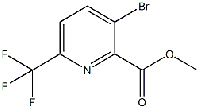 MC92131 Methyl 3-bromo-6-(trifluoromethyl)picolinate 1211538-62-3 3-溴-6-三氟甲基吡啶-2-甲酸甲酯