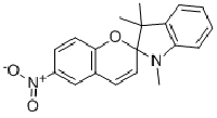 MC94237 1,3,3-TRIMETHYLINDOLINO-6'-NITROBENZOPYRYLOSPIRAN 1498-88-0 螺[1,3,3-三甲基吲哚-(6'-硝基苯并二氢吡喃)]