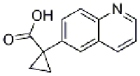 MC78876 1-(Quinolin-6-yl)cyclopropanecarboxylicacid 936728-00-6 1-(喹啉-6-基)环丙基甲酸