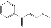 MC92414 (2E)-3-(Dimethylamino)-1-(3-pyridyl)prop-2-en-1-one 123367-26-0 (E)-3-(二甲基氨基)-1-(吡啶-3-基)丙-2-烯-1-酮