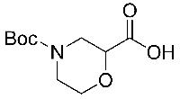 MC62924 4-Boc-2-morpholinecarboxylic acid 189321-66-2 4-叔丁氧羰基-2-吗啉甲酸