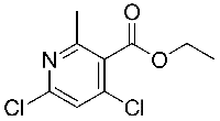 MC67497 4,6-Dichloro-2-methyl-3-pyridinecarboxylic acid ethyl ester 686279-09-4 4,6-二氯-2-甲基-3-吡啶羧酸乙酯