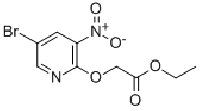 MC90697 5-Bromo-3-nitro-pyridin-2-yloxy)-acetic acid ethyl ester 105544-30-7 2-(5-溴-3-硝基-2-吡啶氧基)乙酸乙酯