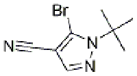 MC37213  5 -溴- 1 -叔丁基-1H -吡唑- 4 -腈  [1269292-54-7]